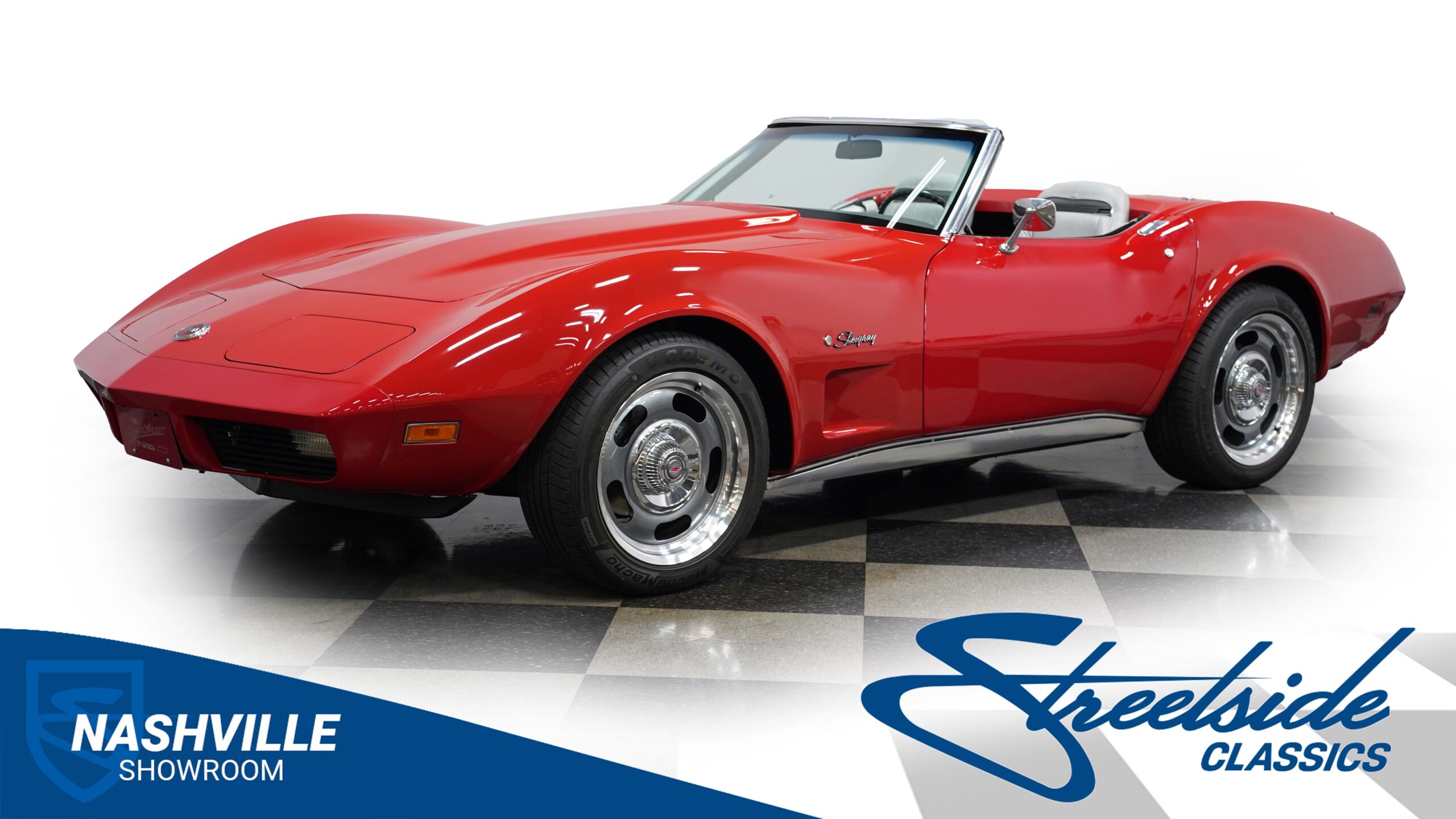 RED HOT DROP-TOP! RESTORED 350 V8