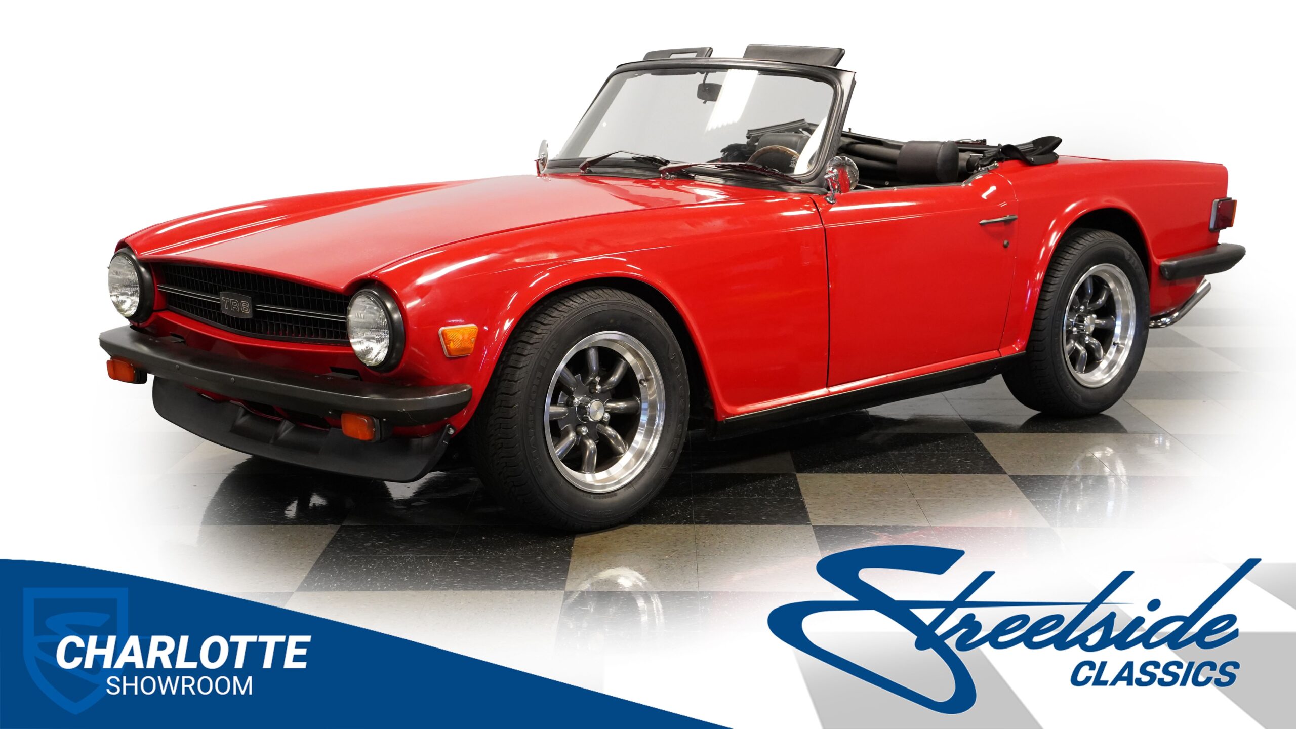 LAST-YEAR TR6! 2.5L INLINE-6, DUAL 2BBL CARBS