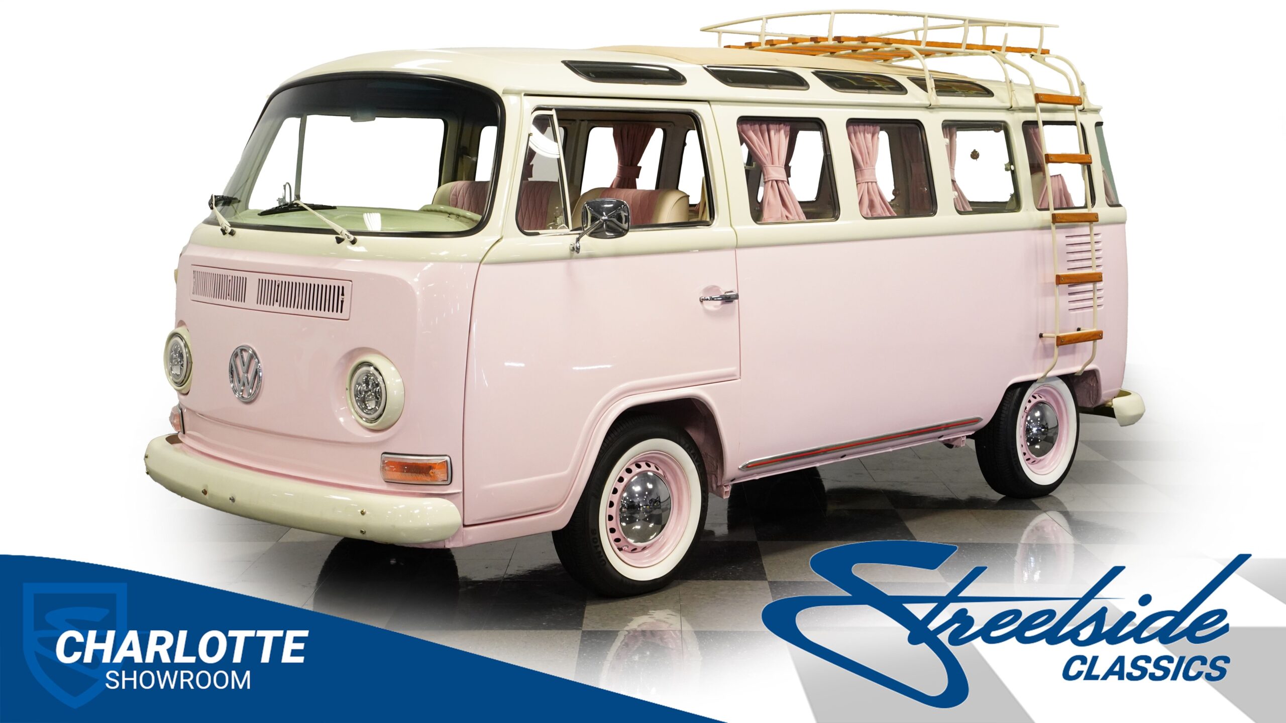 Type 2 Bay Window Limited Edition Pink Series for sale