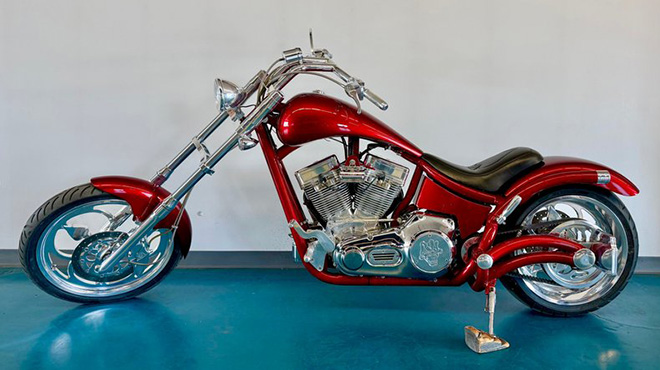 custom chopper for sale