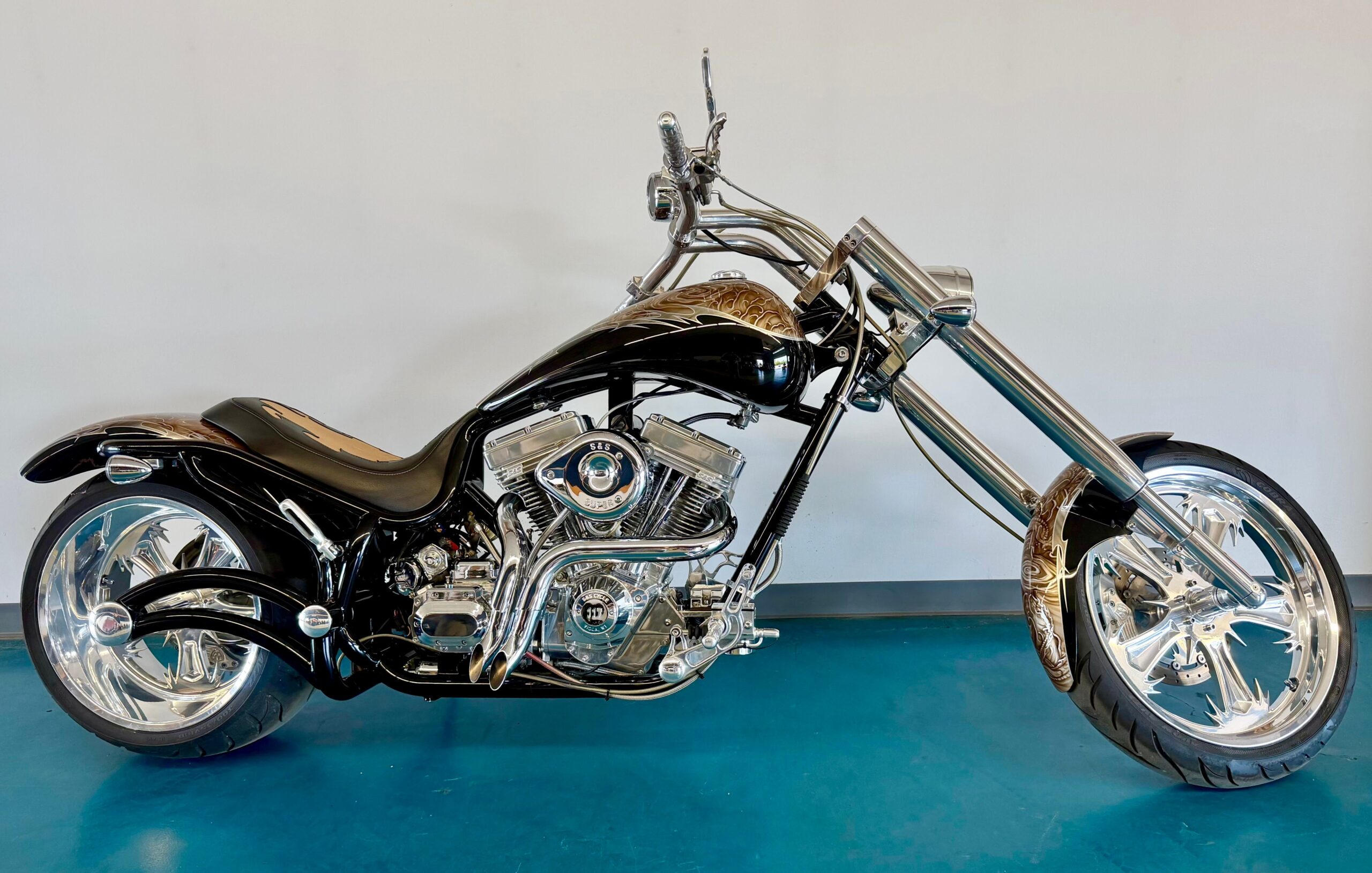 Custom Chopper for sale