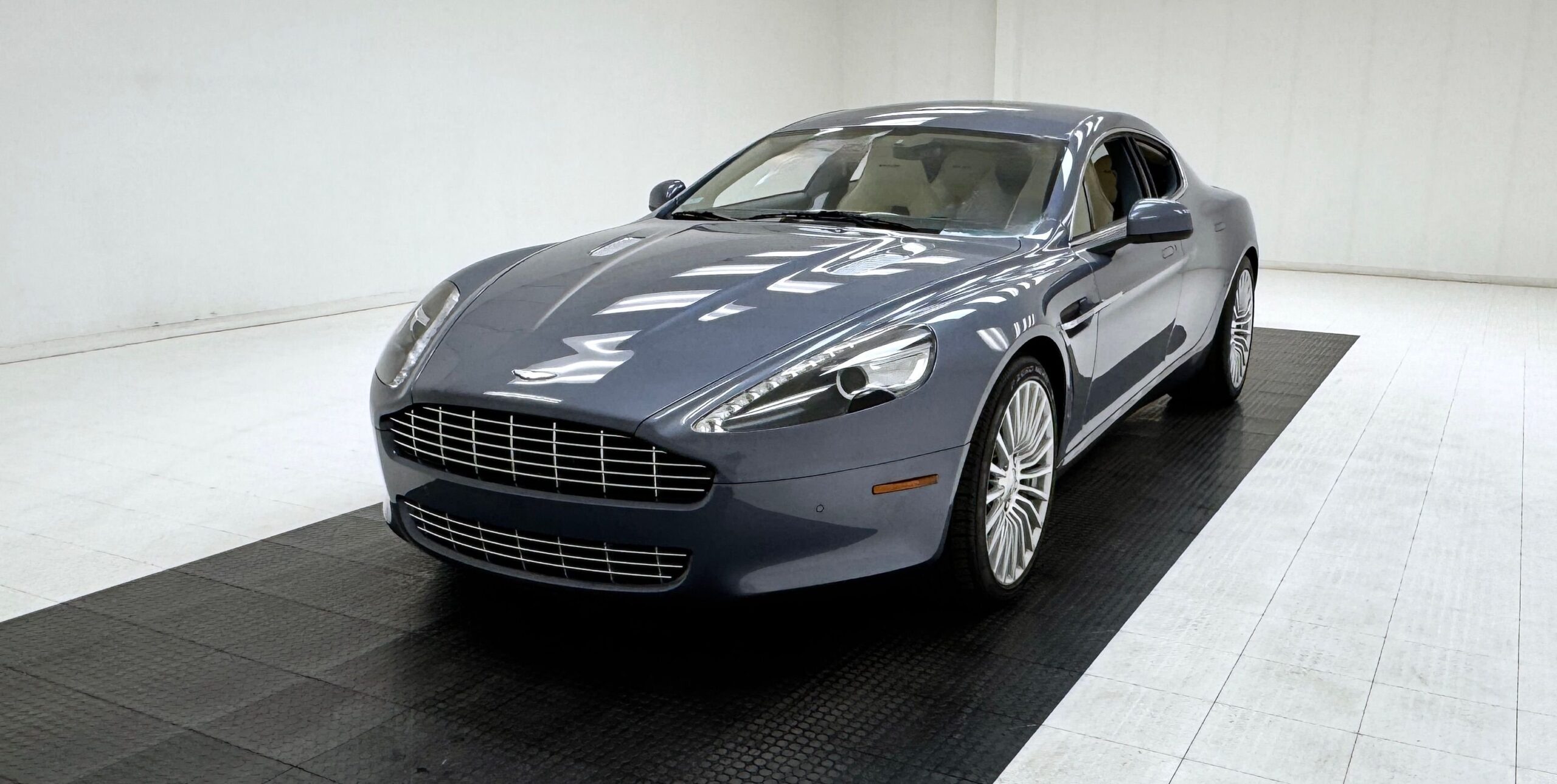 an exotic, high-performance four-door luxury sedan