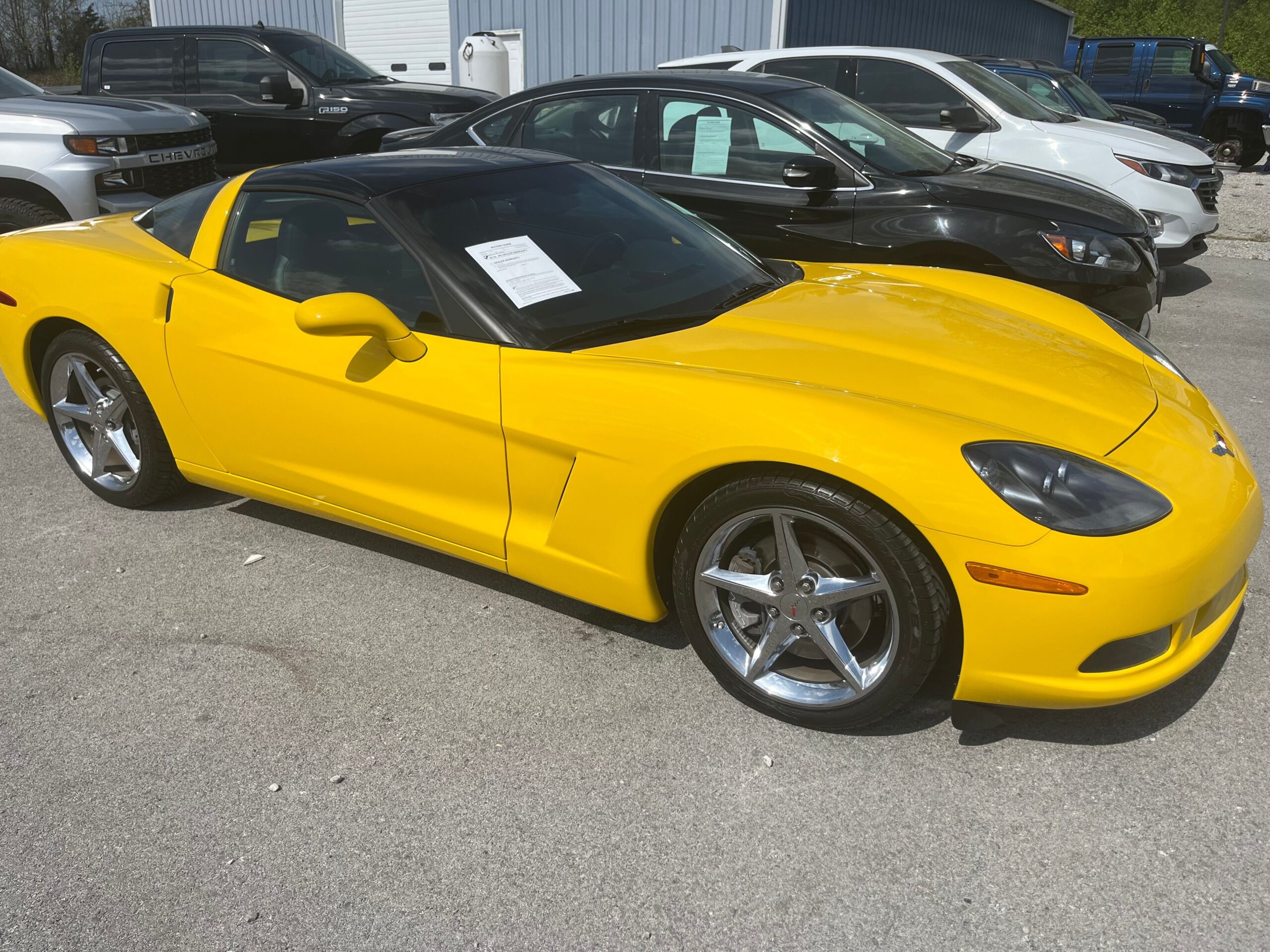 late model Chevy sports car for sale
