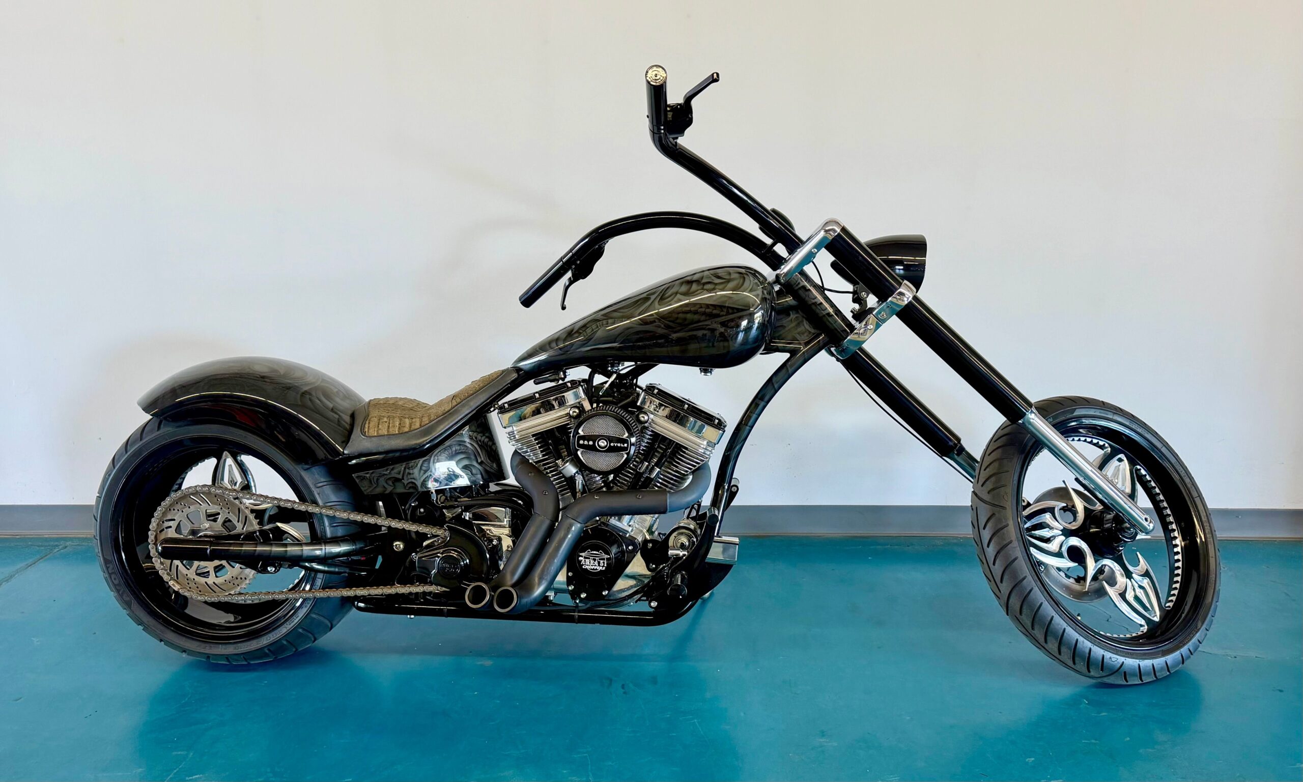 One of a Kind Custom Built Chopper