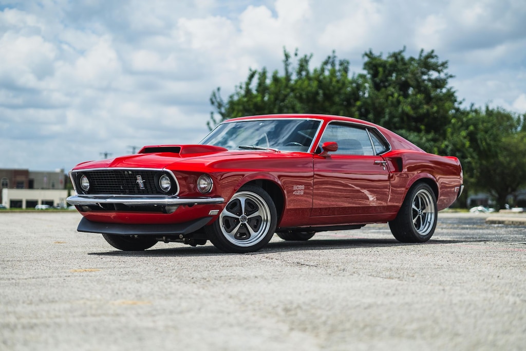 classic muscle car