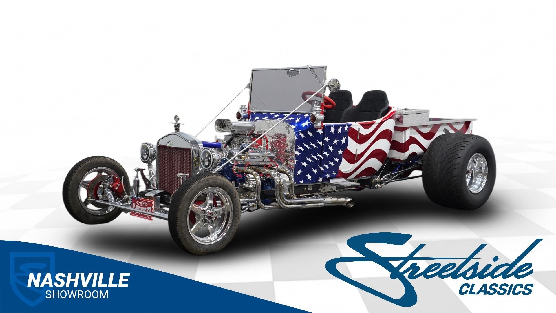 PATRIOTIC T-BUCKET ROADSTER! 350 V8