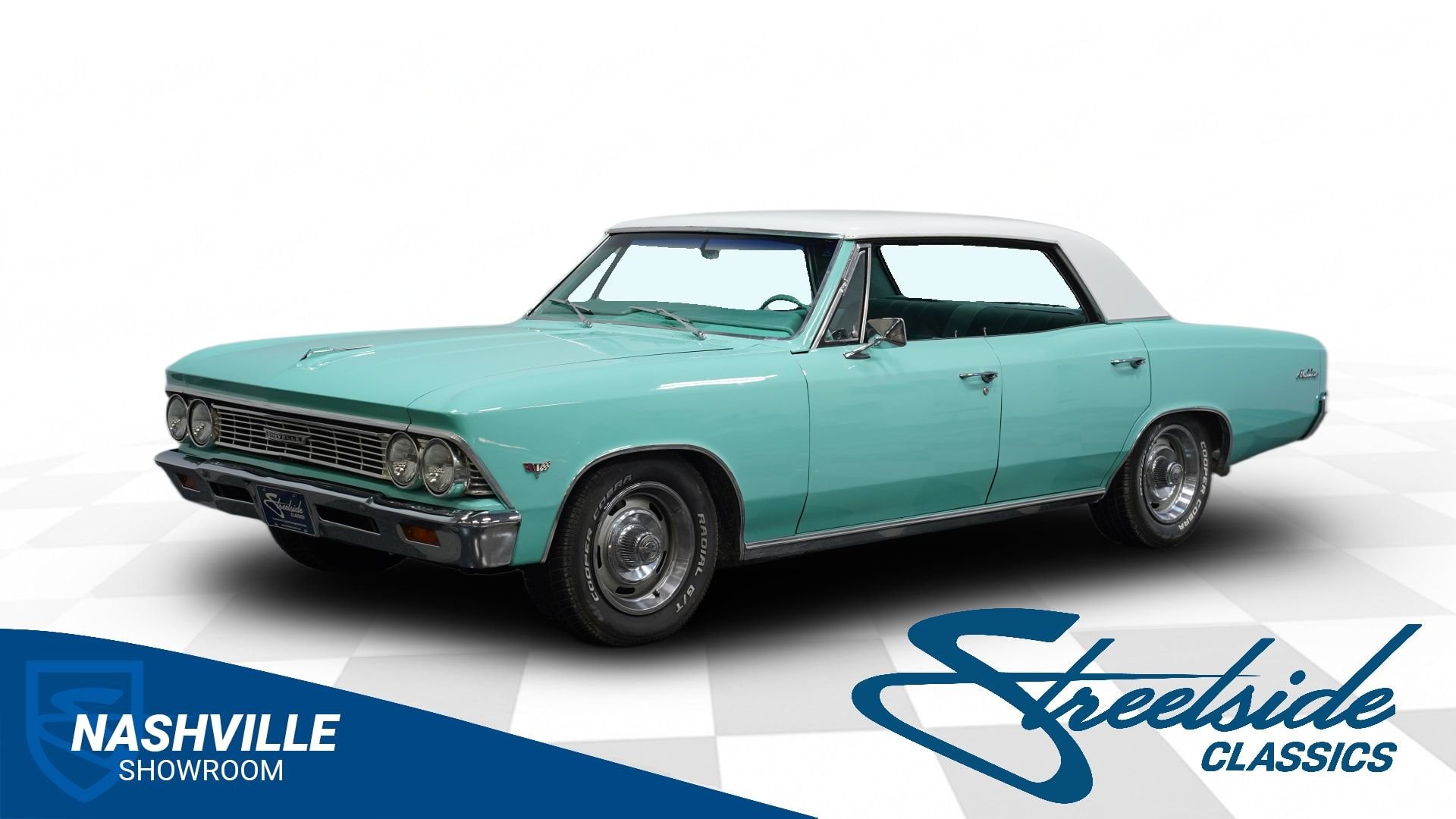 TURQUOISE CLASSIC CRUISER W/ 350 V8