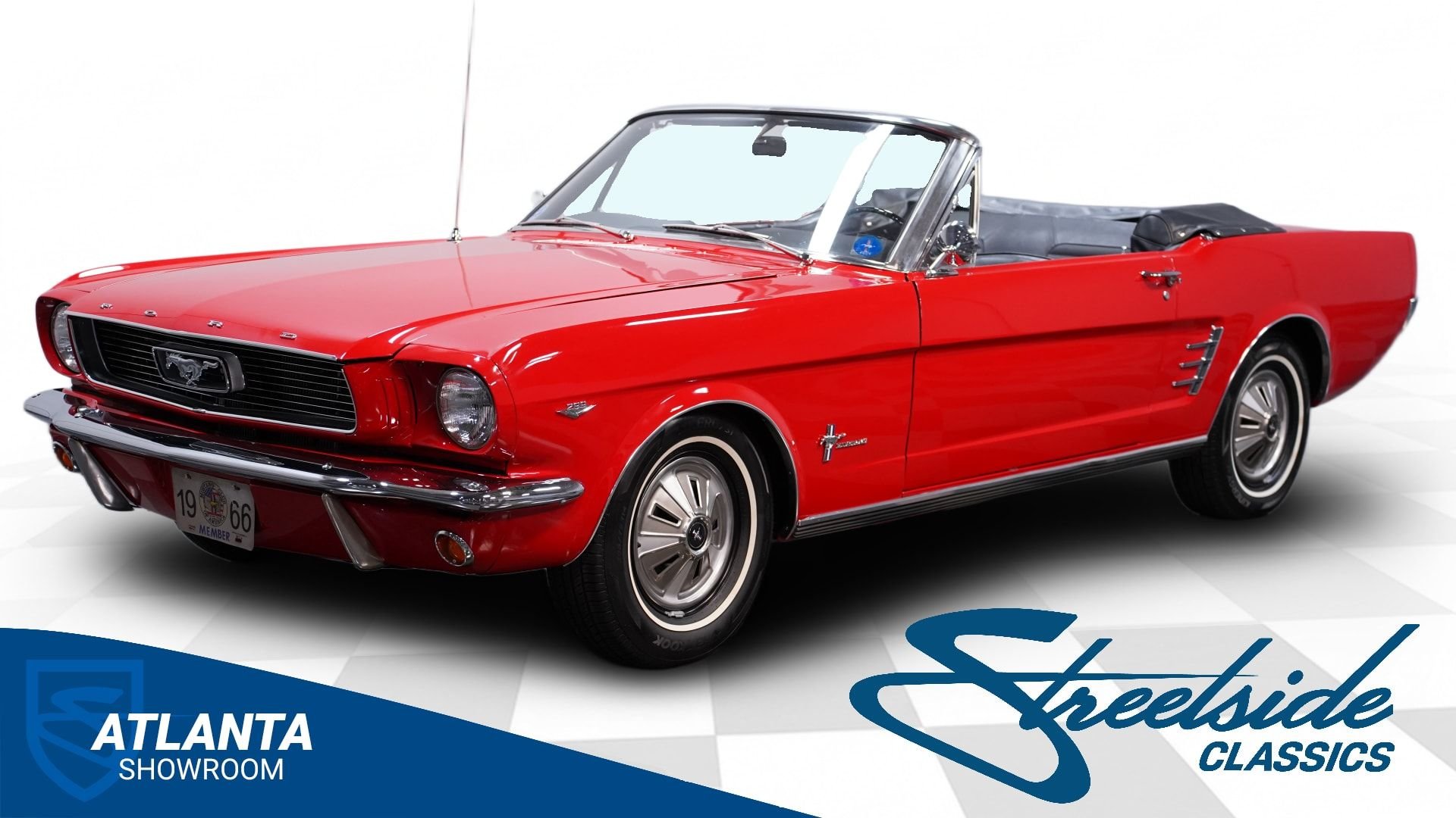 STUNNING RESTORED CONV! 289 V8, C4 AUTO TRANS