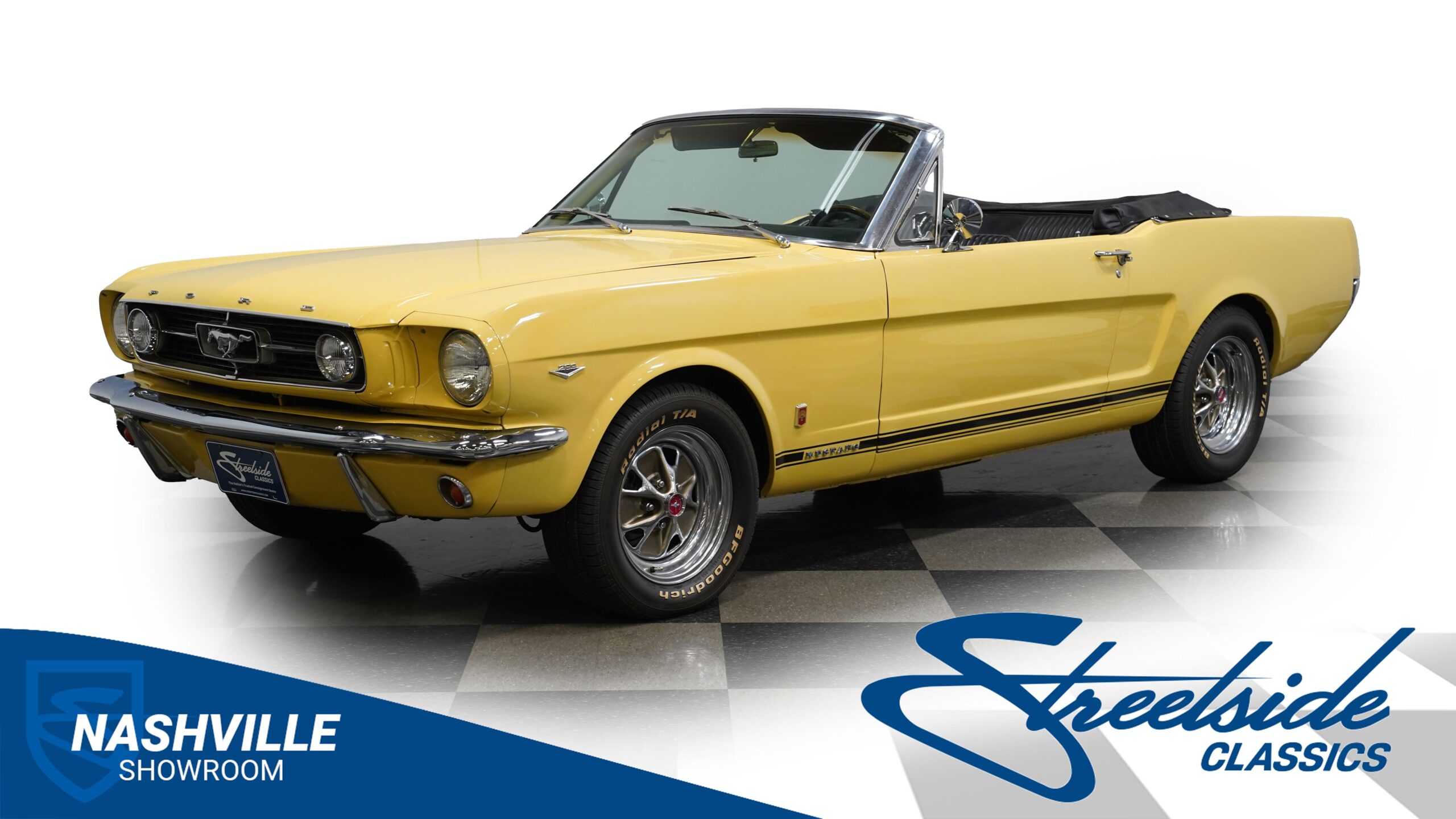 RESTORED GT TRIBUTE! VINYL BUCKETS, 289 V8