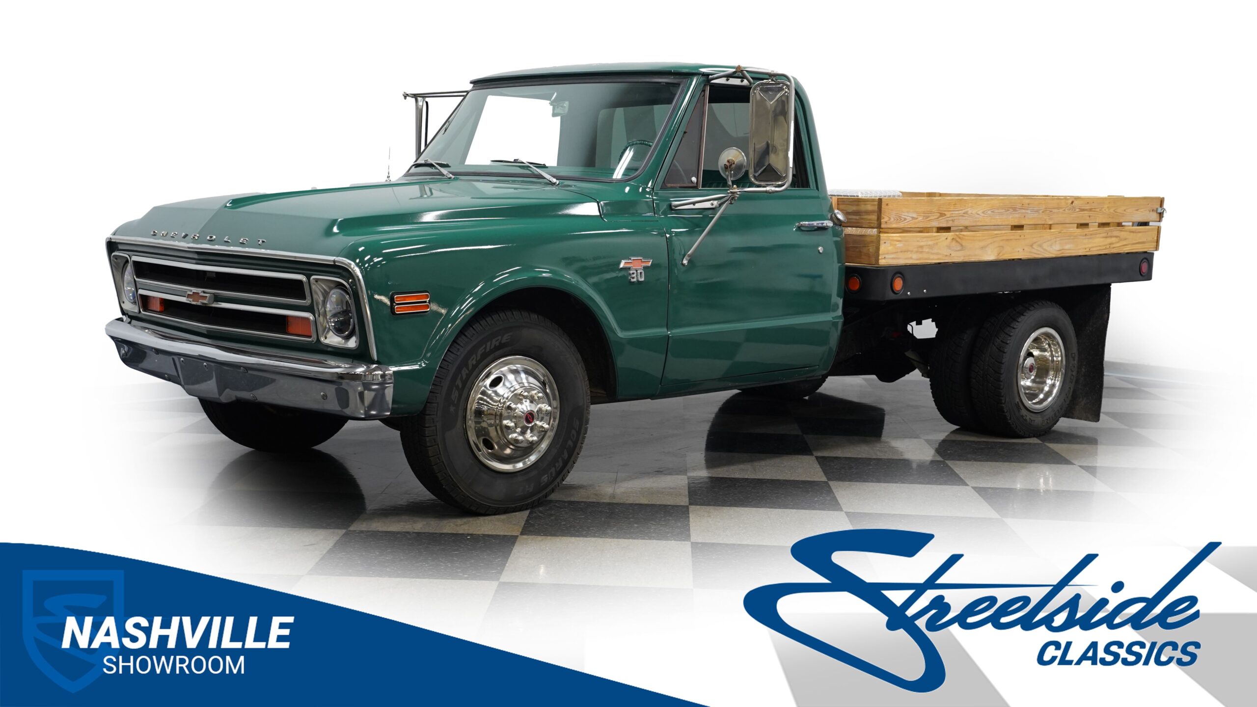 Flatbed Dually truck