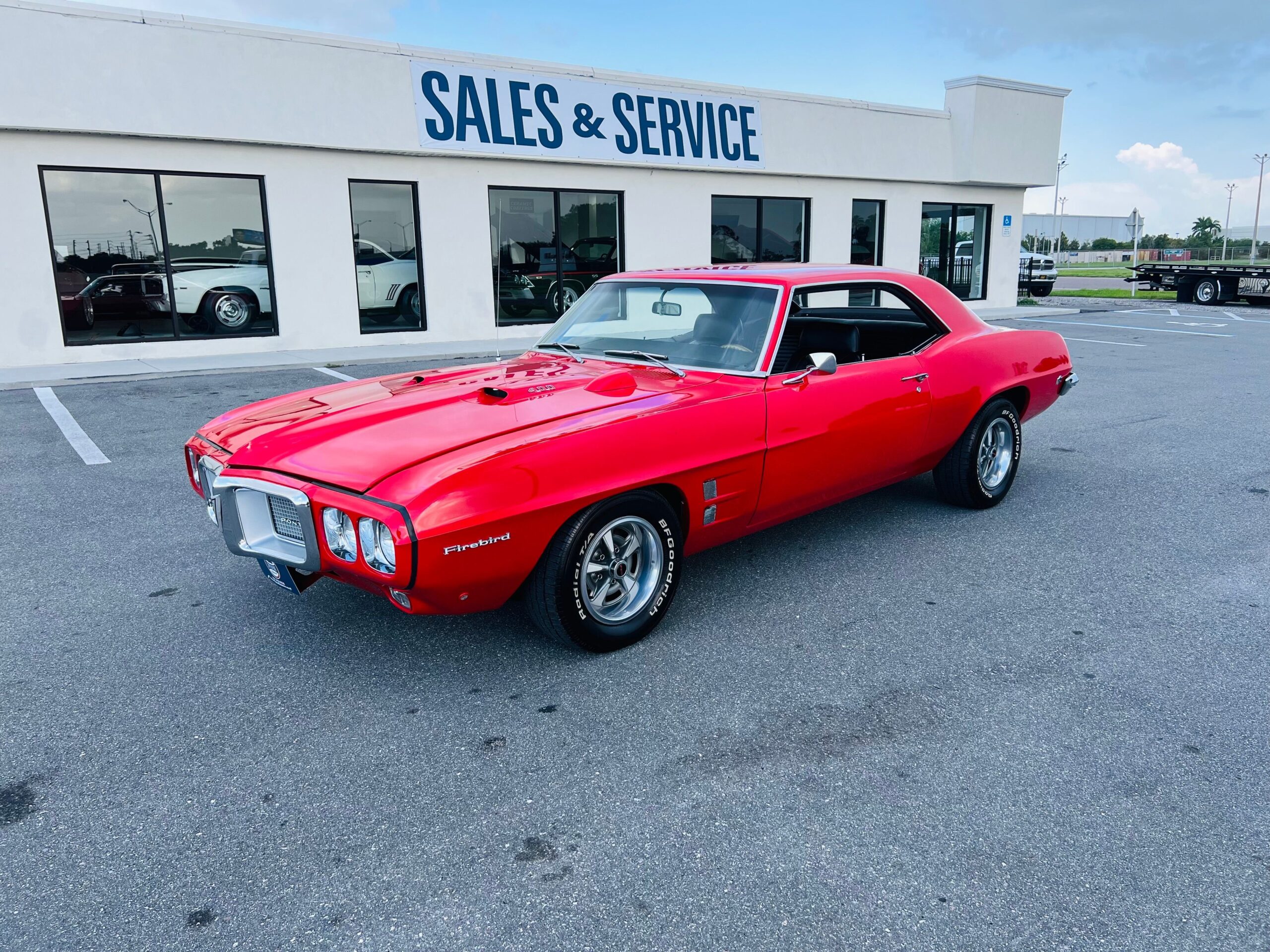 classic muscle car