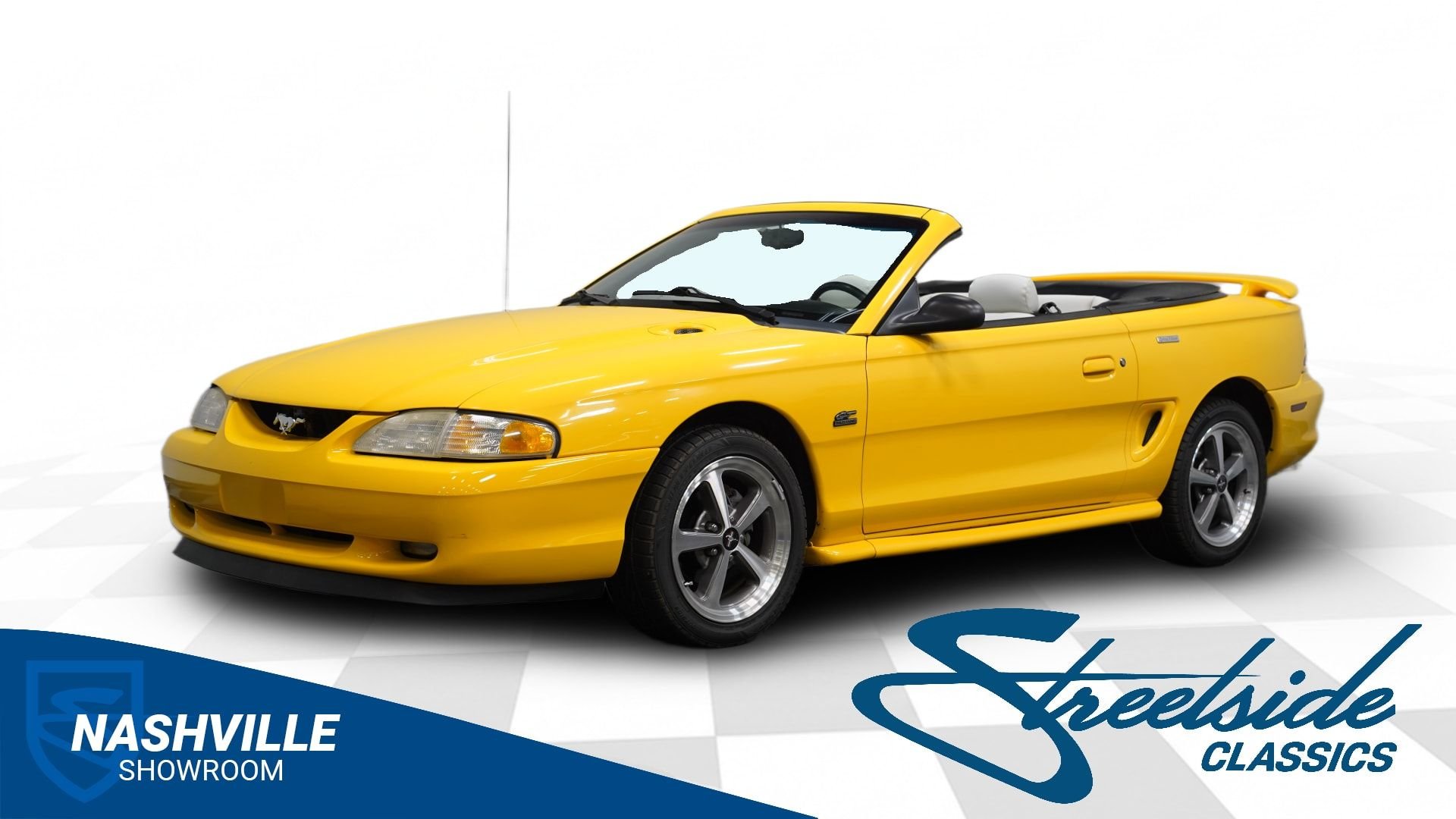 CANARY YELLOW CONVERTIBLE 5.0L V8