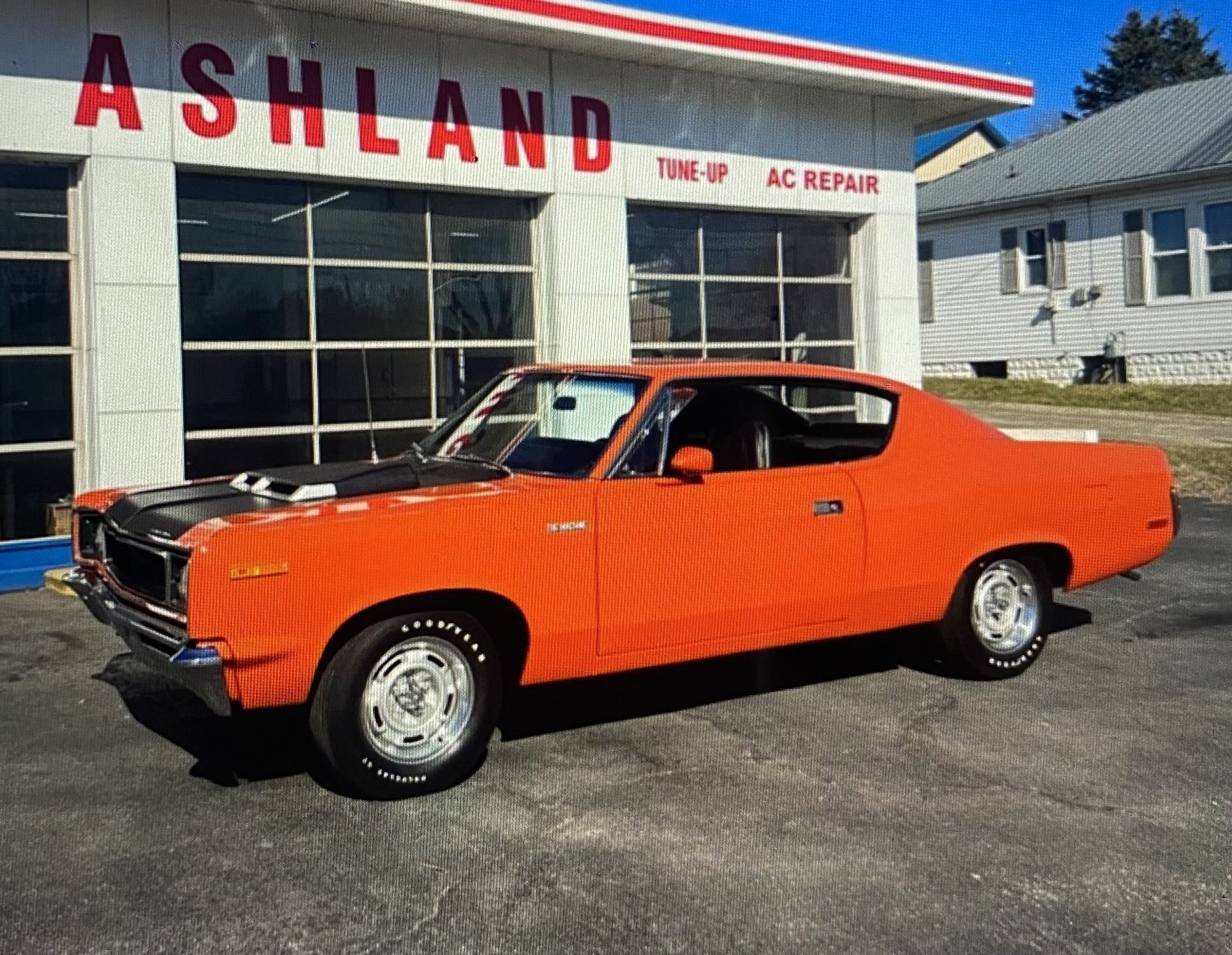 classic muscle car