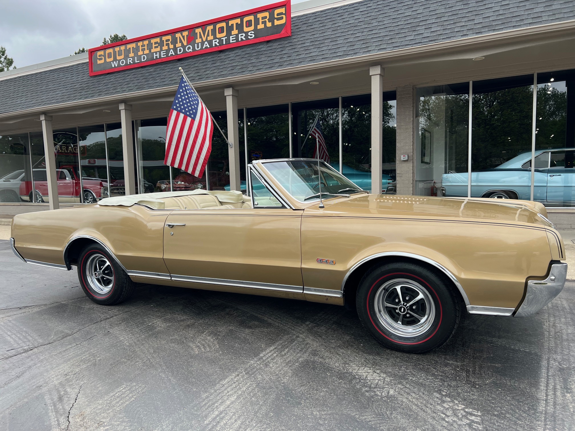 classic muscle car