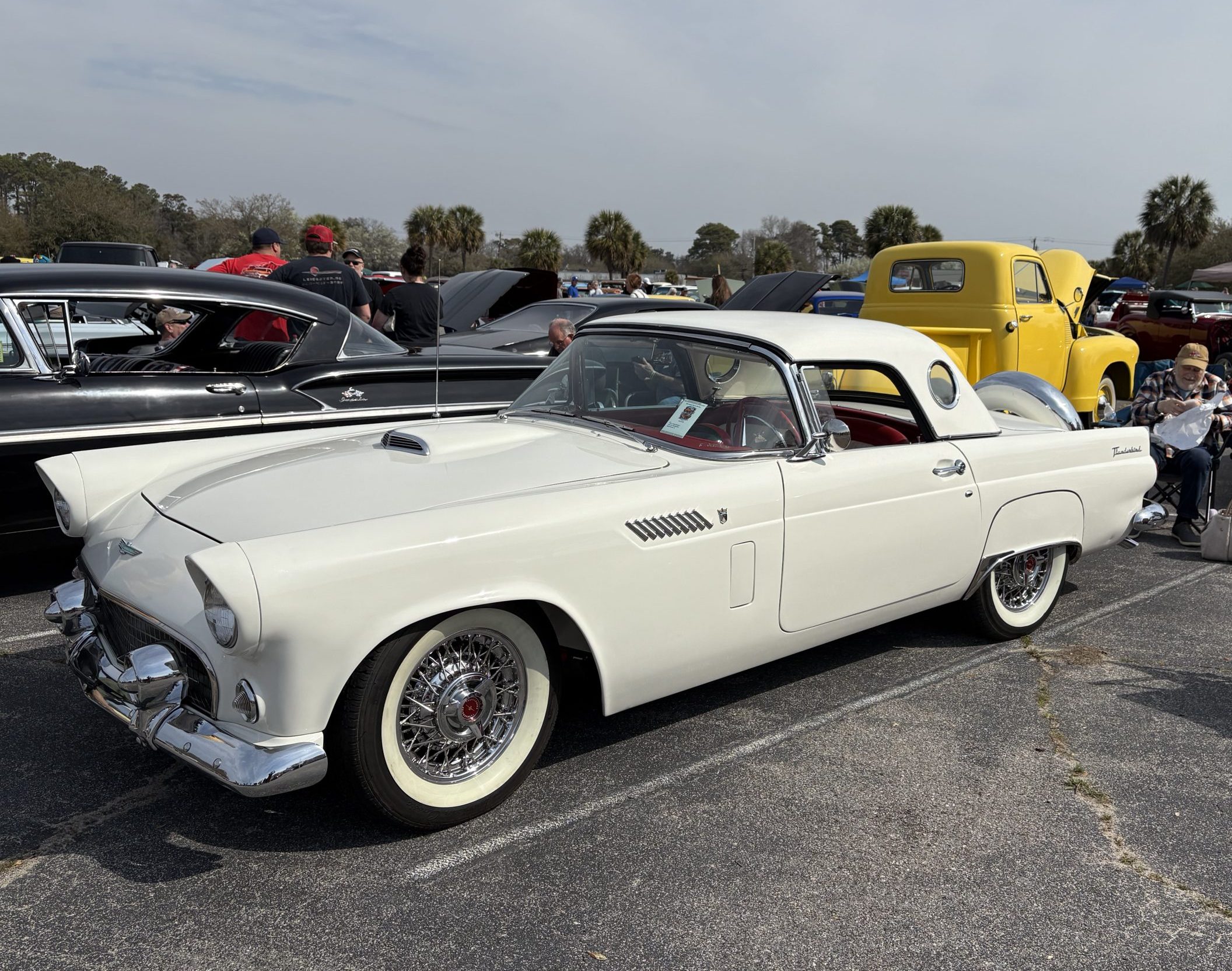 white convertible