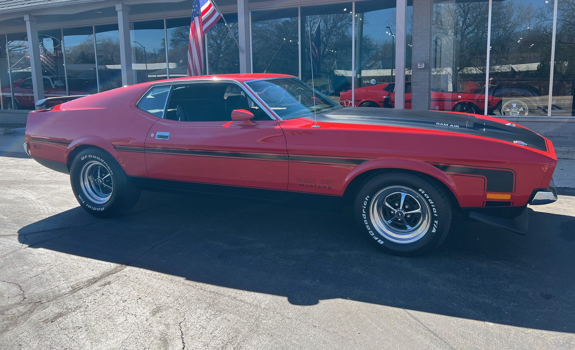 classic muscle car