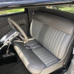 center console with LOKAR transmission shifter