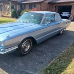 Blue 1966 Ford Thunderbird
