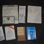 original owner manuals, original window sticker, and original vehicle invoice