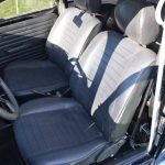 black interior