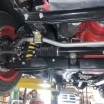 Mustang 2 front suspension