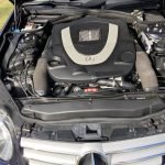 the V-8 engine Purrs