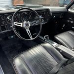 black interior