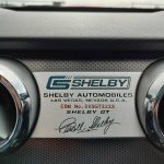 Dash plaque from Shelby Automobiles in Las Vegas