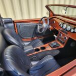 orange over black upholstery