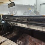disassmbled for paint and bodywork