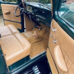 custom split seat with seat belts