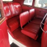 high grade red leather