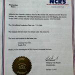 Verified by NCRS with certificate seal