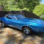 metallic blue