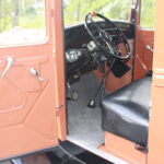 nice black dashboard and black vinyl seat