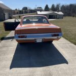 Deep Orange metallic paint